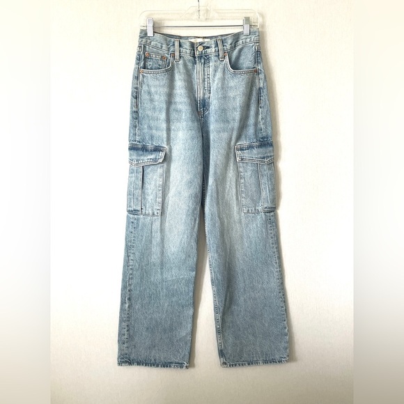 Denim Forum The Farrah Hi-Rise Cargo Jean from Aritzia - Picture 4 of 13